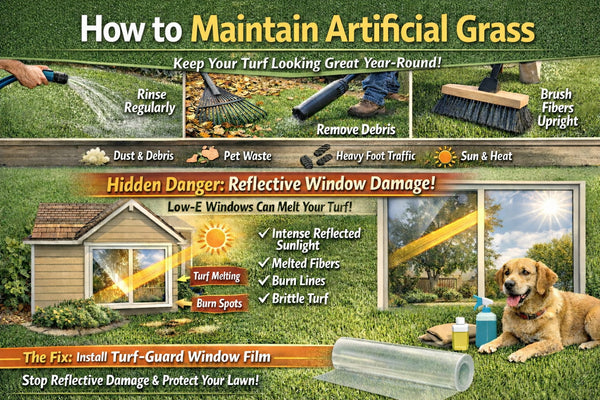 How to Maintain Artificial Grass (Plus the Hidden Care Tip Most Homeowners Miss)