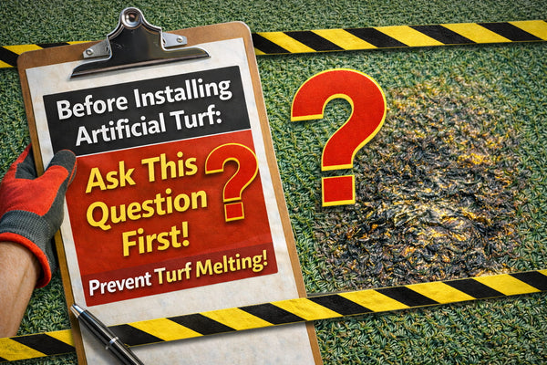 Before Installing Artificial Turf: Ask This Question to Prevent Your Turf From Melting