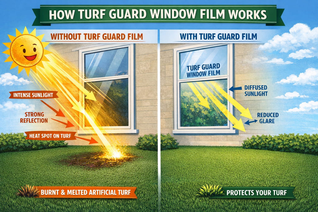 What Is Turf Guard Window Film and How Does It Prevent Turf Melting ...